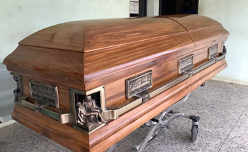 Brown Eternal Grace Casket