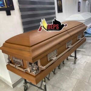 Brown Last Supper Casket