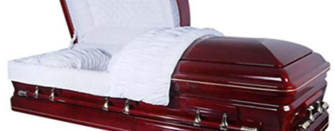CHERRY Wooden Casket