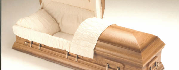 ENQUINOX OAK Wooden Casket