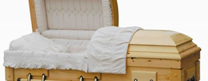 PINE 2 Wooden Casket